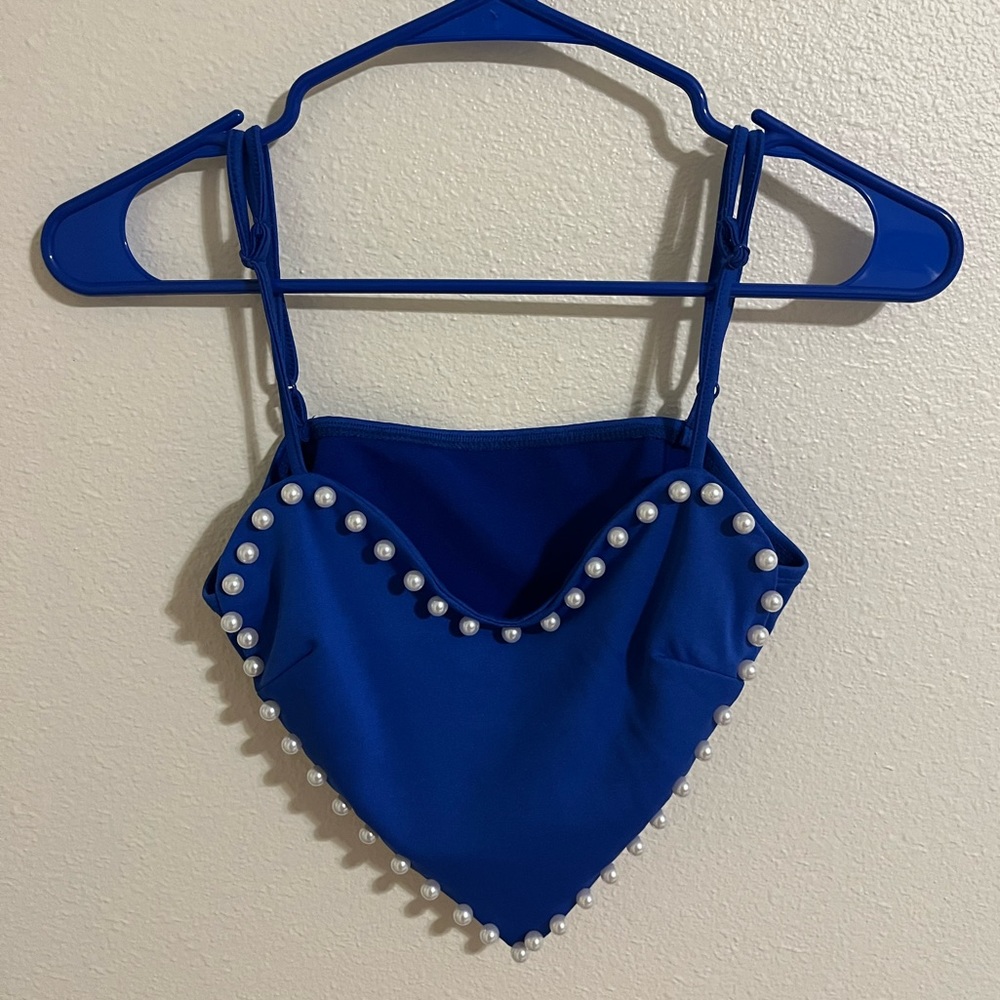 Pearl Heart Going Out Top